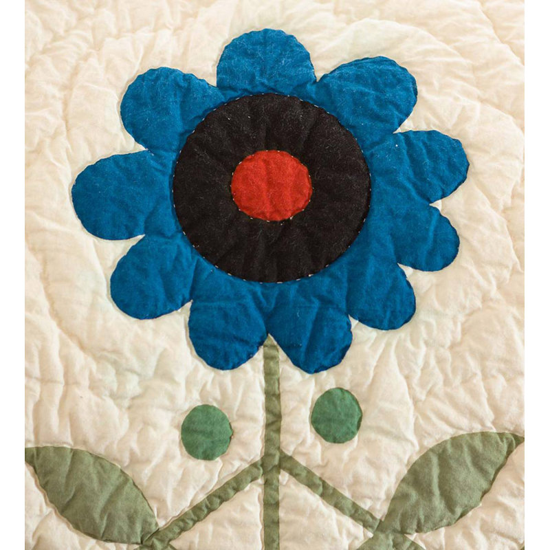 Plow & Hearth Ansley Cotton Percale Quilt Set & Reviews Wayfair